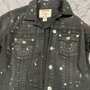 Worn once True Religion Trucker Jacket Big Kids/Boys